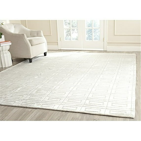 SAFAVIEH Mirage Charmaine Geometric Area Rug, Pearl, 9' x 12'