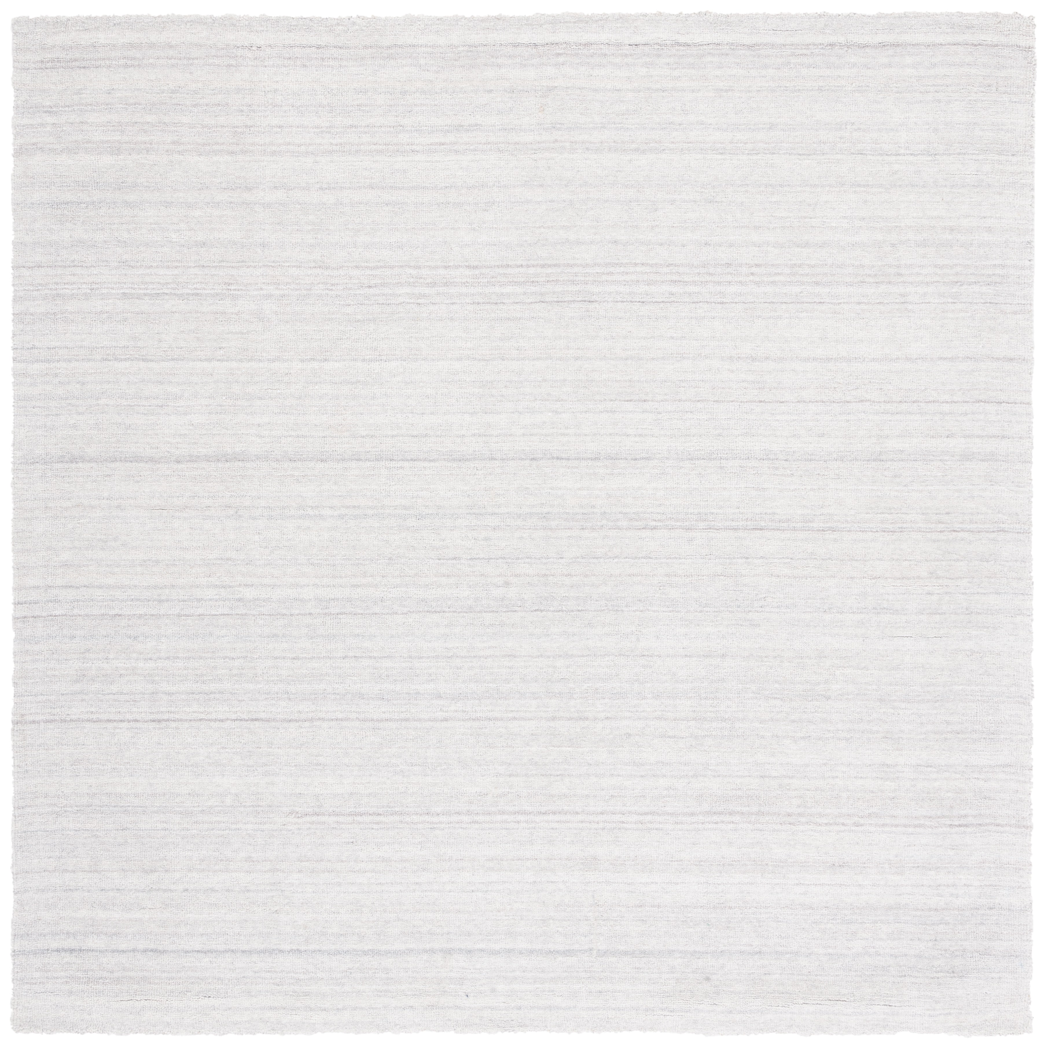 Mirage Beige Hand-Loomed Square Viscose Area Rug