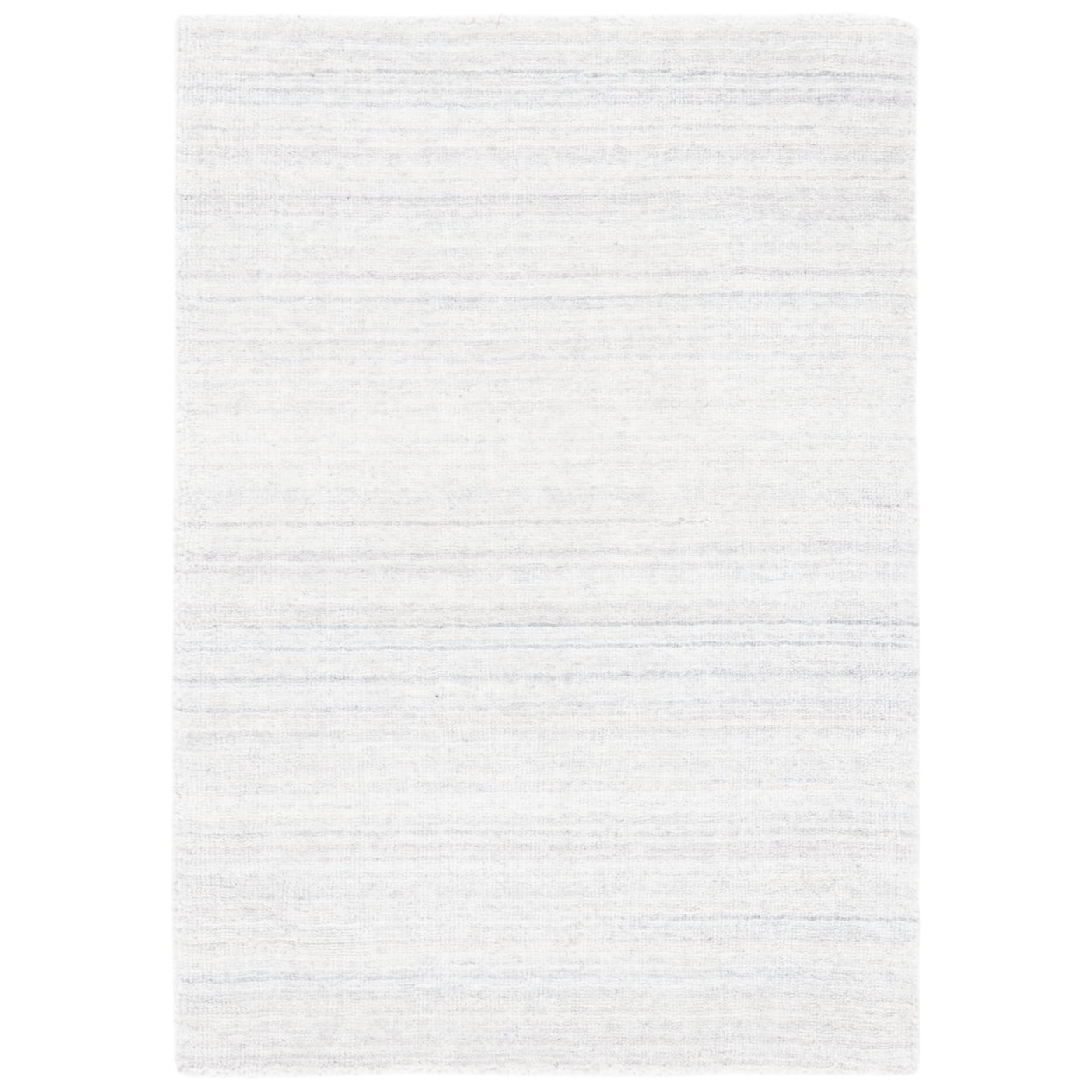 Handmade Gray Viscose and Cotton 12' x 15' Area Rug