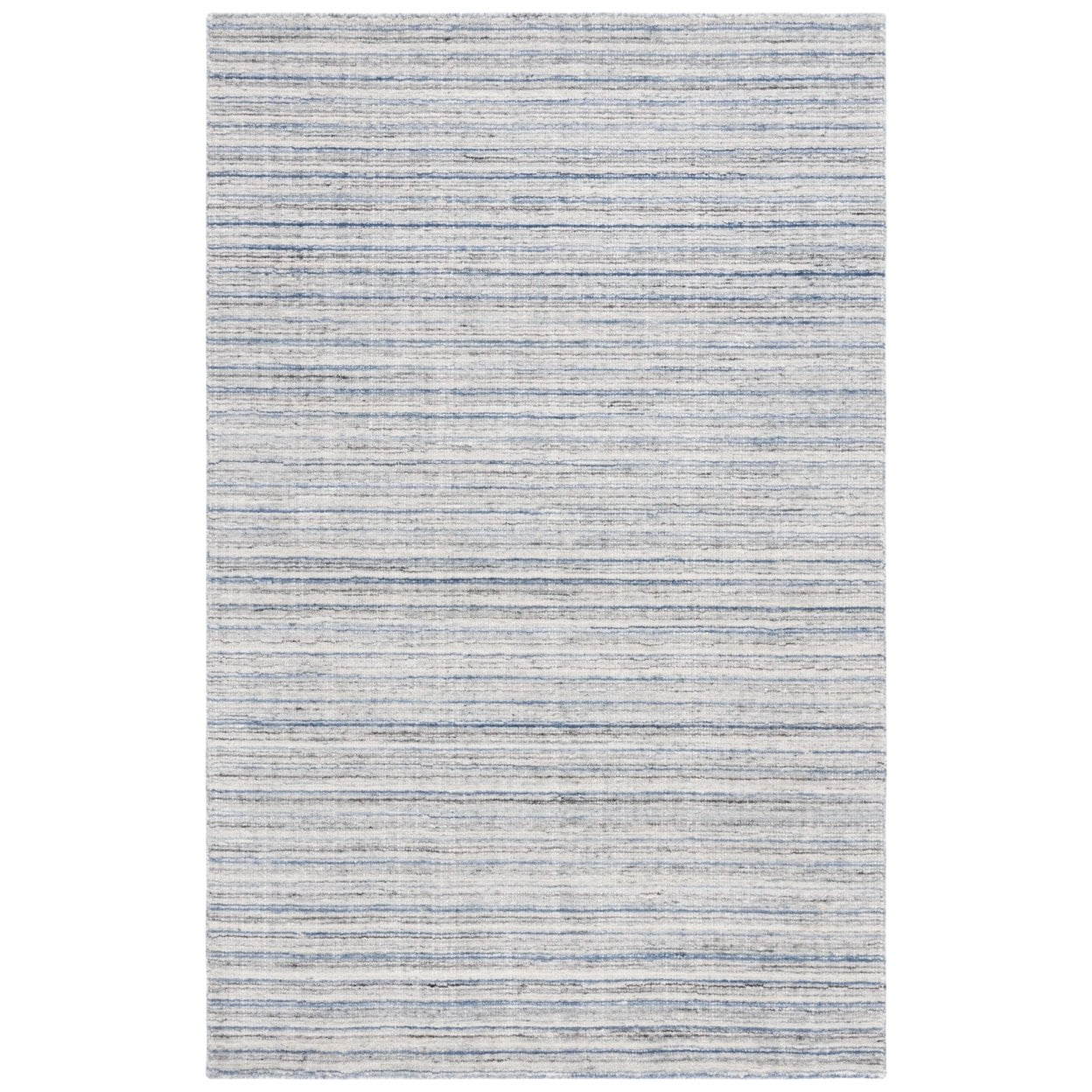 Old Gold Hand-Knotted Wool and Viscose 9' x 12' Rug