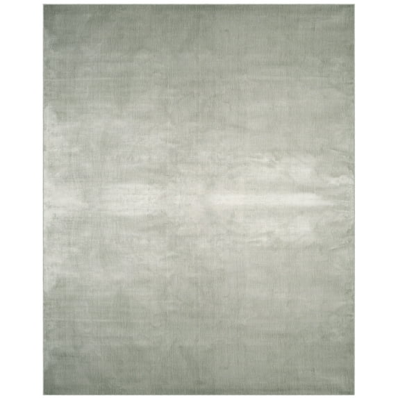 SAFAVIEH Mirage Constantina Solid Area Rug, Fog, 9' x 12'