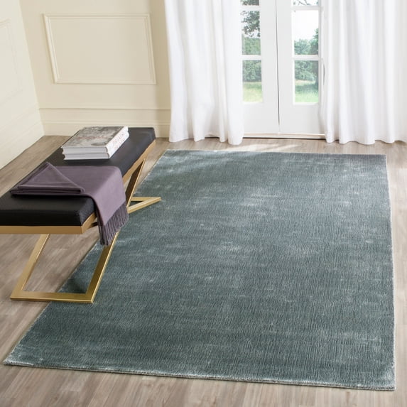 SAFAVIEH Mirage Constantina Solid Area Rug, Rock, 9' x 12'