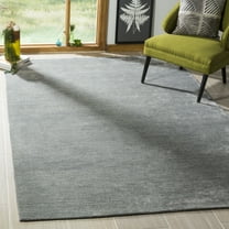 SAFAVIEH Mirage Coriander Solid Area Rug, Dark Grey, 6' x 9'