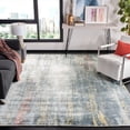 thumbnail image 1 of Safavieh Mirage Crystal Abstract Area Rug, Blue/Gray, 8' x 10', 1 of 12