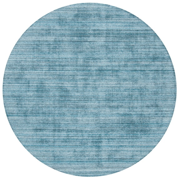 SAFAVIEH Mirage Edith Distressed Area Rug, Teal/Blue, 6' x 6' Round