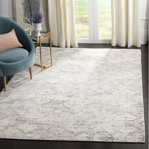 SAFAVIEH Mirage Flannery Floral Area Rug, Grey, 6' x 9'