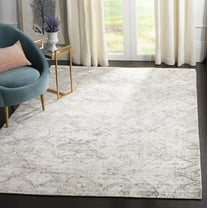 SAFAVIEH Mirage Flannery Floral Area Rug, Grey, 6' x 9'