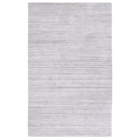 SAFAVIEH Mirage Handan Distressed Polyester Area Rug, Brown/Ivory, 10' x 14'