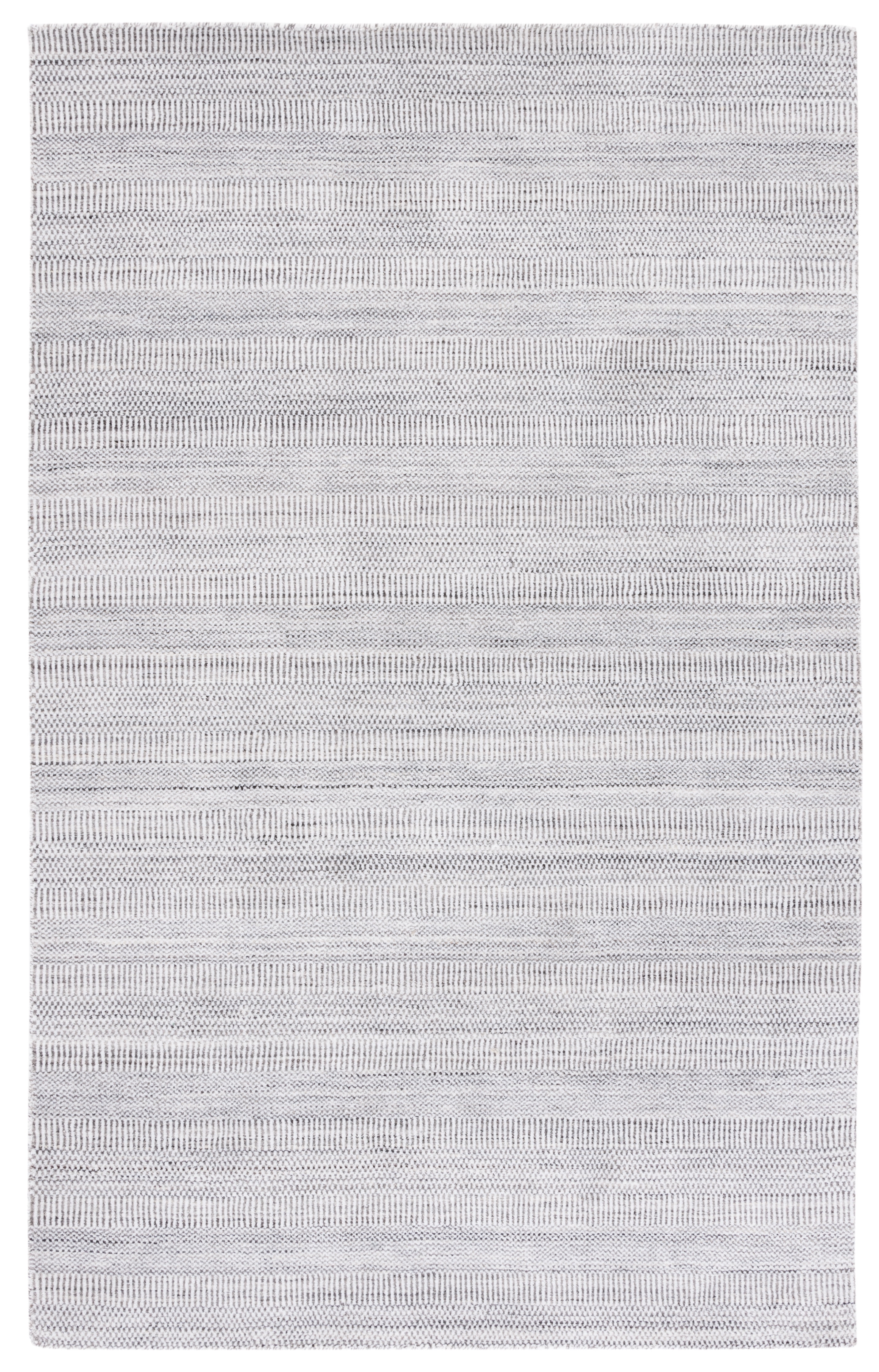 SAFAVIEH Mirage Handan Distressed Polyester Area Rug, Brown/Ivory, 4' x 6'