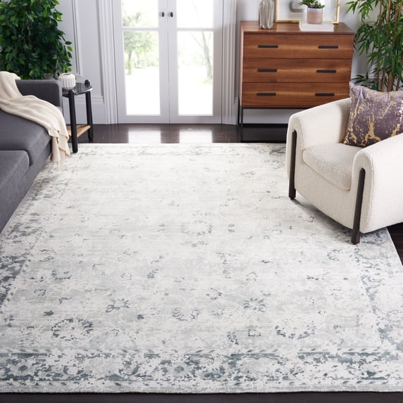 Safavieh Mirage Jaxon Floral Area Rug, Gray/Teal, 8' x 10'