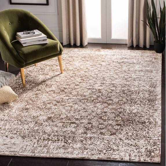 Safavieh Mirage Jaymz Bordered Area Rug, Ivory/Light Brown, 9' x 12'