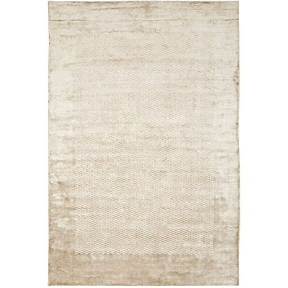 SAFAVIEH Mirage Jerrald Solid Bordered Area Rug, Taupe, 8' x 10'