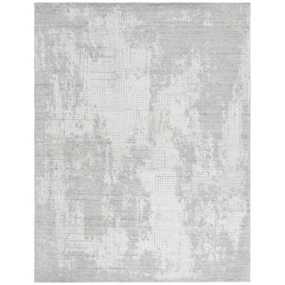 SAFAVIEH Mirage Katherina Distressed Area Rug, Silver/Grey, 10' x 14'
