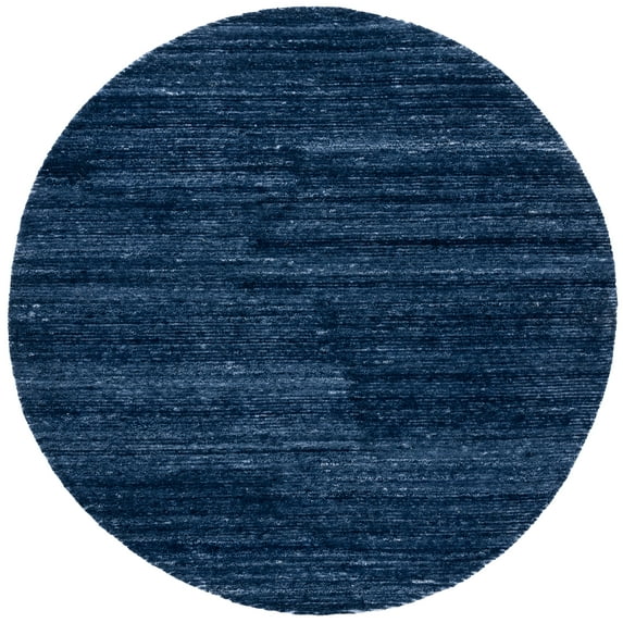 SAFAVIEH Mirage Kieron Distressed Area Rug, Blue, 6' x 6' Round