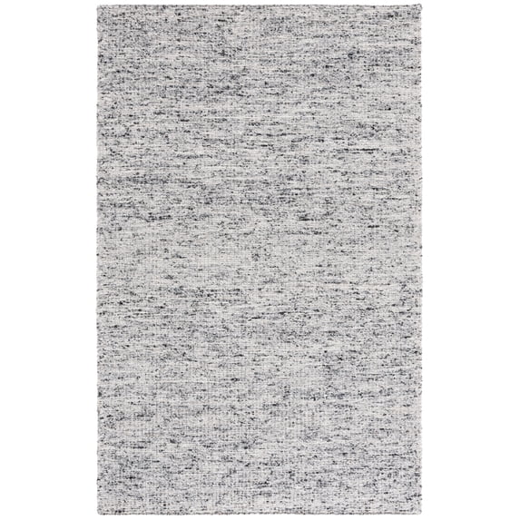 SAFAVIEH Mirage Lavonne Distressed Area Rug, Gray/Black, 4' x 6'