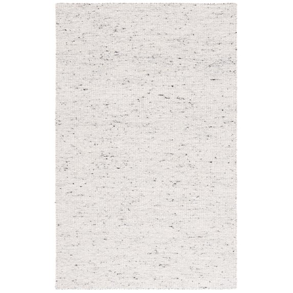 SAFAVIEH Mirage Lavonne Distressed Area Rug, Light Gray/Black, 6' x 9'