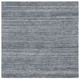 thumbnail image 1 of SAFAVIEH Mirage Lecia Striped Polyester Area Rug, Dark Gray/Ivory, 6' x 6' Square, 1 of 8