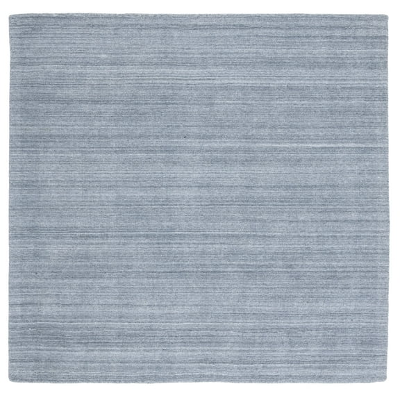 SAFAVIEH Mirage Luanna Solid Area Rug, Dark Grey, 6' x 6' Square