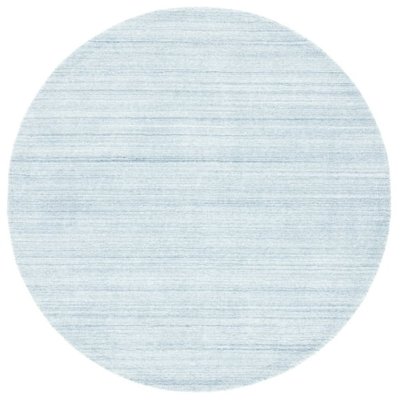 SAFAVIEH Mirage Luanna Solid Area Rug, Gray, 6' x 6' Round
