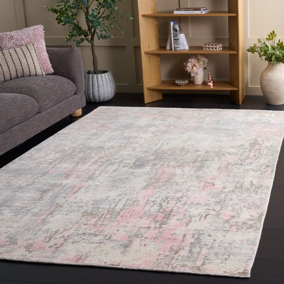 Safavieh Mirage Natalee Abstract Area Rug, Pink/Gray, 6' x 9'