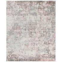 SAFAVIEH Mirage Natalee Abstract Area Rug, Pink/Grey, 6' x 9'