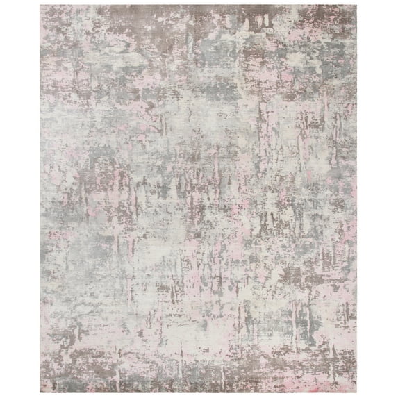 SAFAVIEH Mirage Natalee Abstract Area Rug, Pink/Grey, 6' x 9'