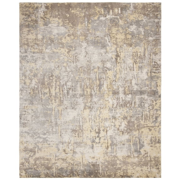 SAFAVIEH Mirage Natalee Vintage Abstract Area Rug, Beige/Grey, 8' x 10'