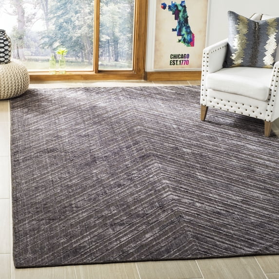 Safavieh Mirage Normand Chevron Area Rug, Charcoal, 8' x 10'