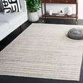 thumbnail image 1 of Safavieh Mirage Toby Solid Area Rug, Ivory/Gray, 5' x 8', 1 of 11