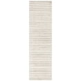 thumbnail image 1 of SAFAVIEH Mirage Toby Solid Runner Rug, Ivory/Gray, 2'3" x 8', 1 of 8