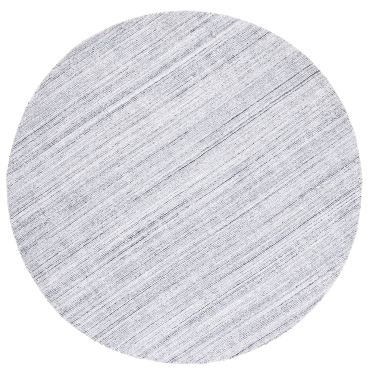 SAFAVIEH Mirage Weldon Distressed Area Rug, Ivory/Gray, 7' x 7' Round