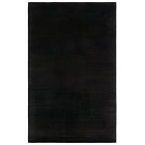 SAFAVIEH Mirage Willoughby Solid Area Rug, Black, 9' x 12'