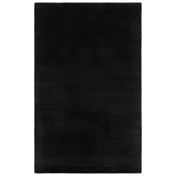 SAFAVIEH Mirage Willoughby Solid Area Rug, Black, 9' x 12'