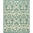 thumbnail image 1 of SAFAVIEH Modern Art MDA635A Ivory / Light Blue Rug, 1 of 8