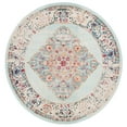 thumbnail image 1 of SAFAVIEH Monaco Alfreda Oriental Area Rug, Ivory/Turquoise, 6'7" x 6'7" Round, 1 of 8