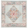 thumbnail image 1 of SAFAVIEH Monaco Alfreda Oriental Area Rug, Ivory/Turquoise, 6'7" x 6'7" Square, 1 of 8