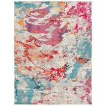 SAFAVIEH Monaco Averill Abstract Area Rug, Grey/Multi, 8' x 10'