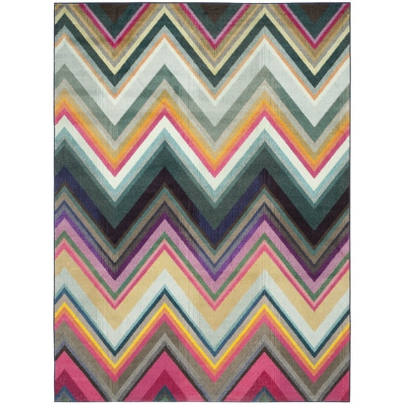 SAFAVIEH Monaco Breana Chevron Area Rug, Multi, 3' x 5'