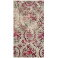 thumbnail image 1 of SAFAVIEH Monaco Cyan Floral Area Rug, Ivory/Pink, 2'2" x 4', 1 of 9