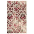 thumbnail image 1 of SAFAVIEH Monaco Cyan Floral Area Rug, Ivory/Pink, 3' x 5', 1 of 9