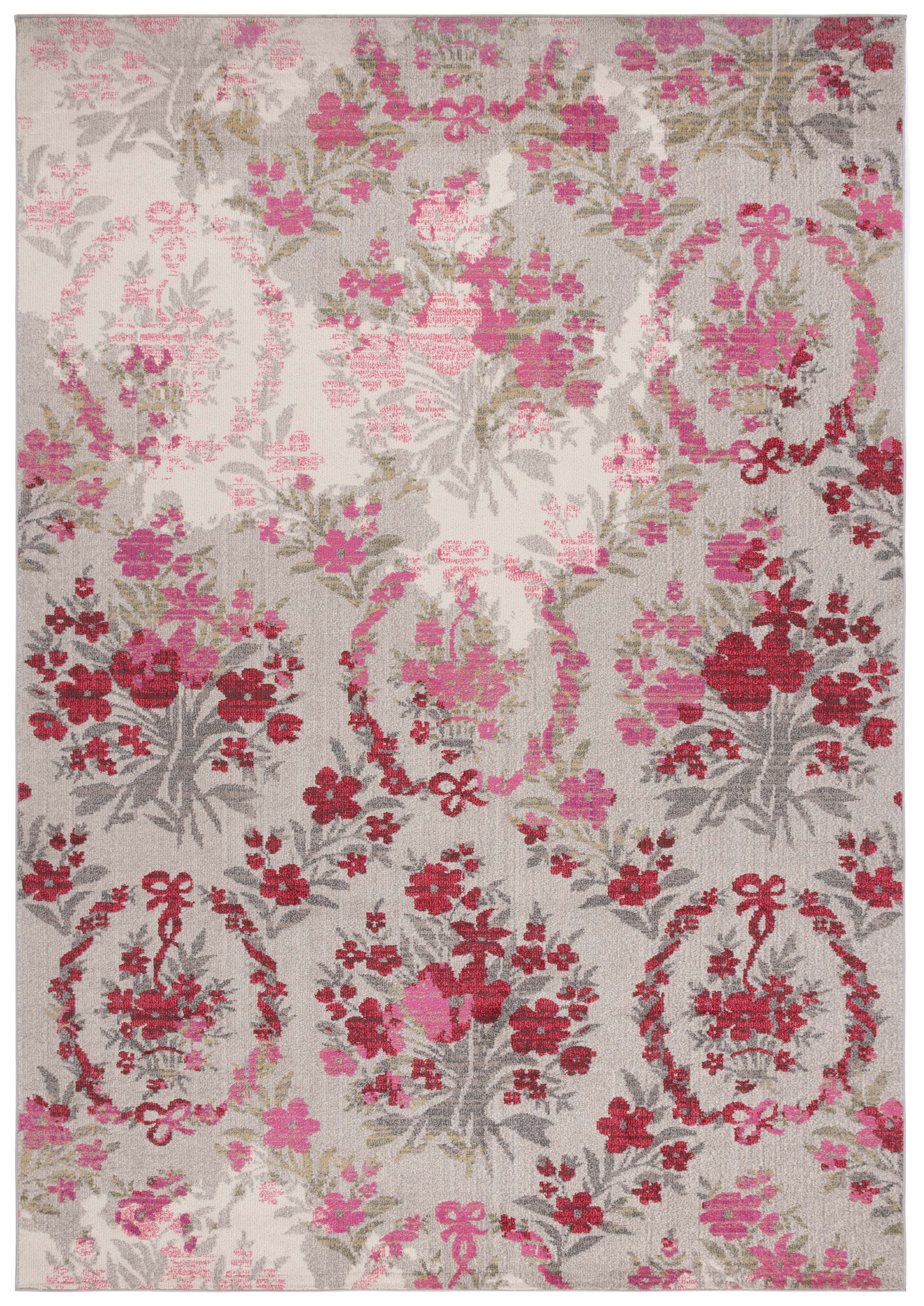 Ivory Elegance 9' x 12' Reversible Synthetic Area Rug