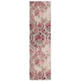thumbnail image 1 of SAFAVIEH Monaco Cyan Floral Runner Rug, Ivory/Pink, 2'2" x 8', 1 of 8