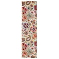 thumbnail image 1 of SAFAVIEH Monaco Damian Floral Runner Rug, Ivory/Multi, 2'2" x 12', 1 of 6