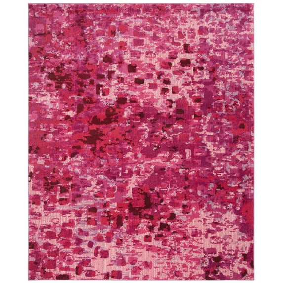 SAFAVIEH Monaco Driskoll Abstract Area Rug, Fuchsia, 8' x 11'