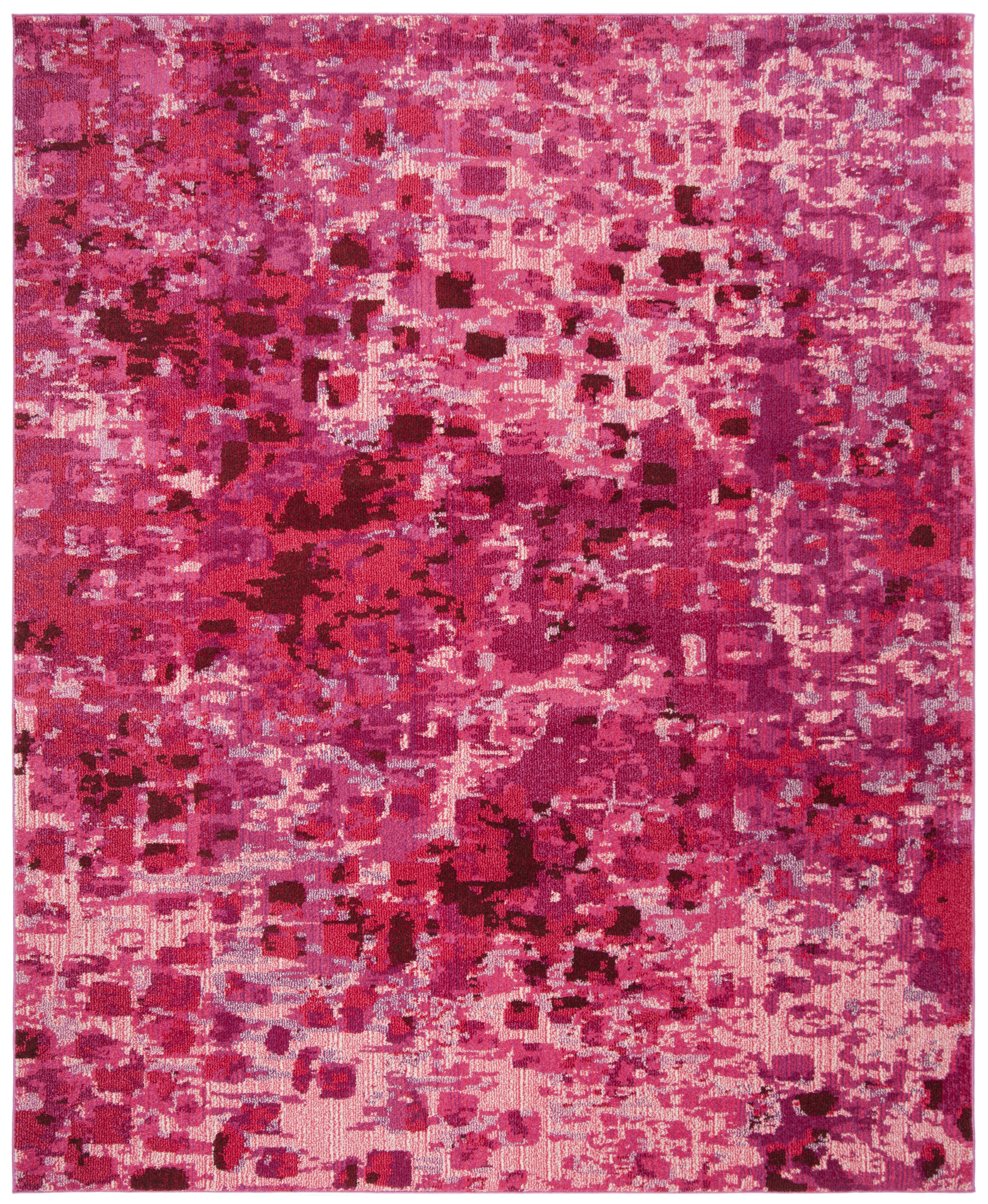 SAFAVIEH Monaco Driskoll Abstract Area Rug, Fuchsia, 9' x 12'