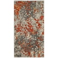 thumbnail image 1 of SAFAVIEH Monaco Driskoll Abstract Area Rug, Grey/Orange, 2'2" x 4', 1 of 6