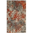 thumbnail image 1 of SAFAVIEH Monaco Driskoll Abstract Area Rug, Grey/Orange, 3' x 5', 1 of 6