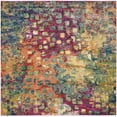 thumbnail image 1 of SAFAVIEH Monaco Driskoll Abstract Area Rug, Pink/Multi, 9' x 9' Square, 1 of 9