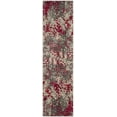 thumbnail image 1 of SAFAVIEH Monaco Driskoll Abstract Runner Rug, Grey/Fuchsia, 2'2" x 12', 1 of 6