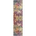 thumbnail image 1 of SAFAVIEH Monaco Driskoll Abstract Runner Rug, Pink/Multi, 2'2" x 14', 1 of 8